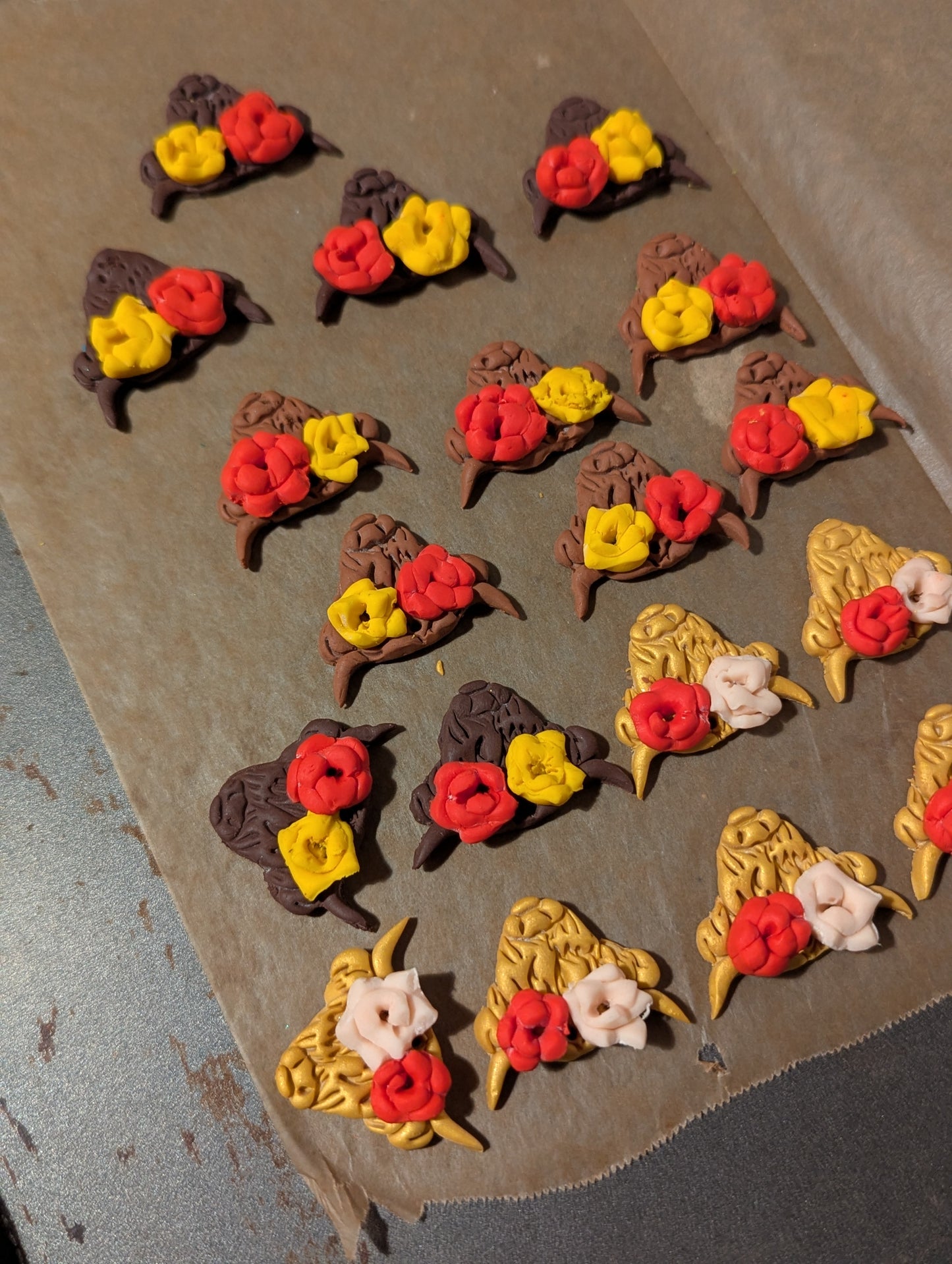 Highland Cow Earrings