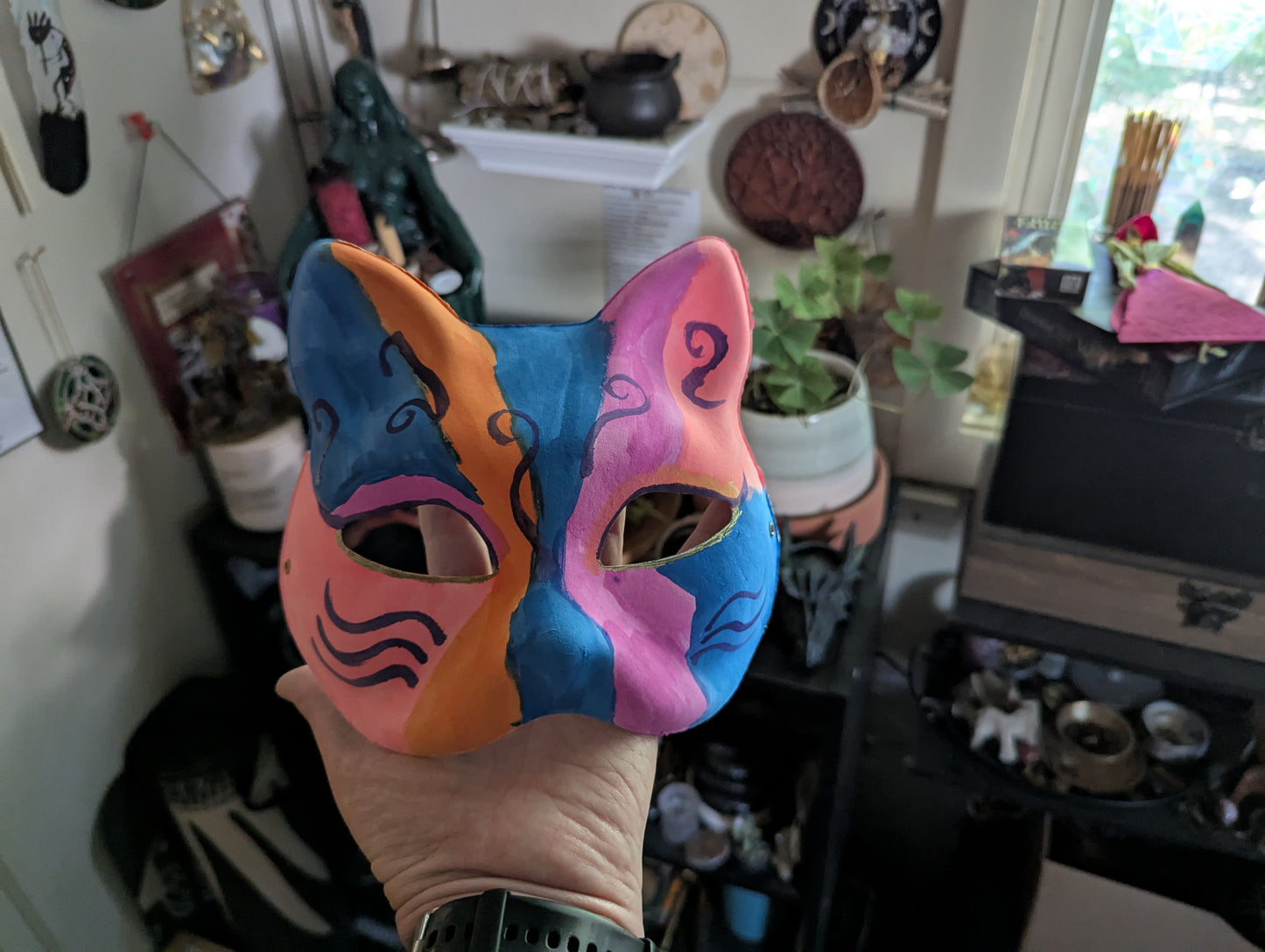 Samhain Mask Decorating Class