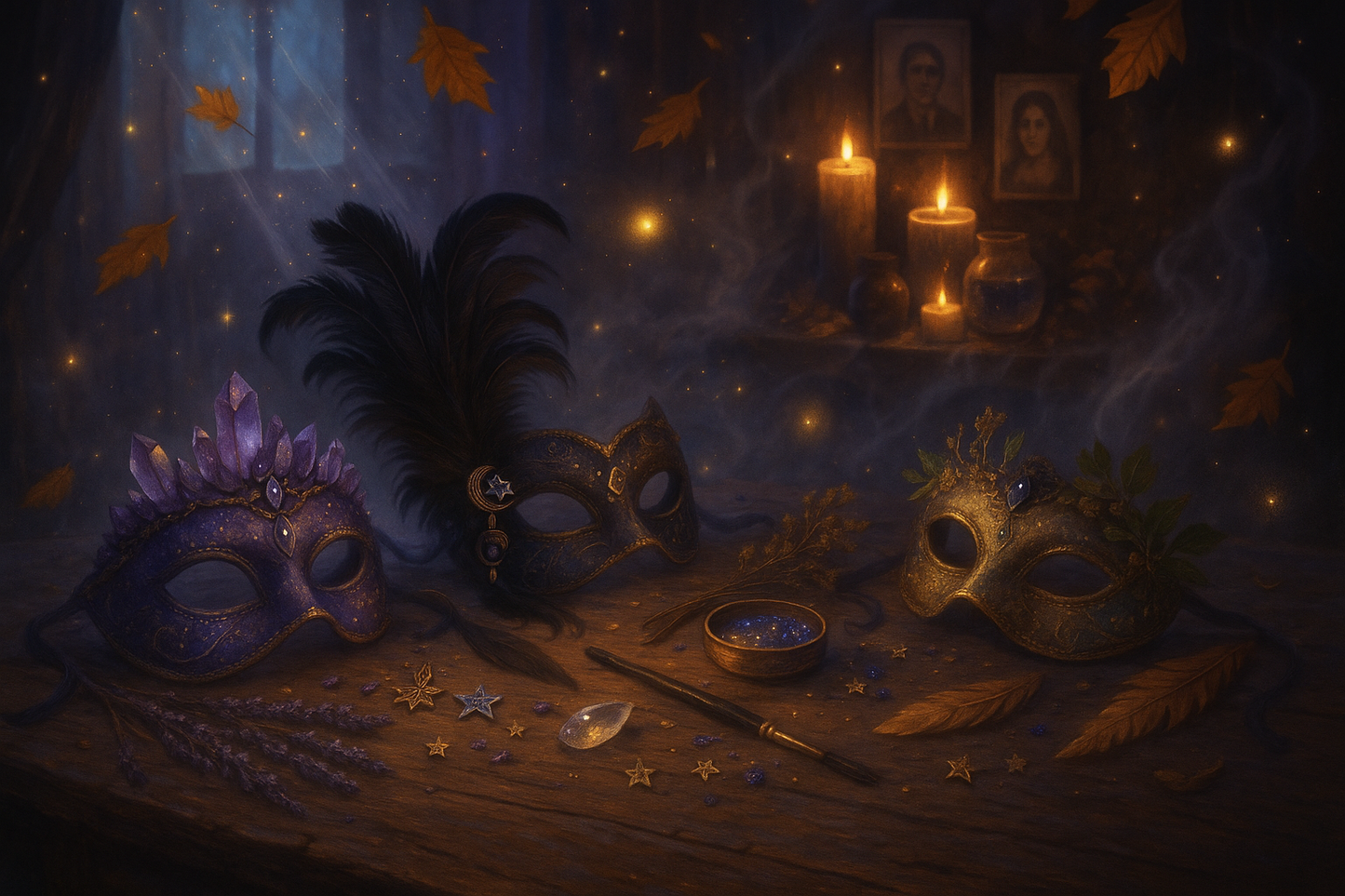 Samhain Mask Decorating Class