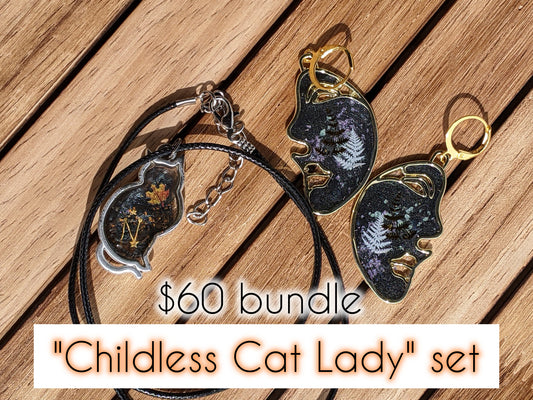 Cat lady set