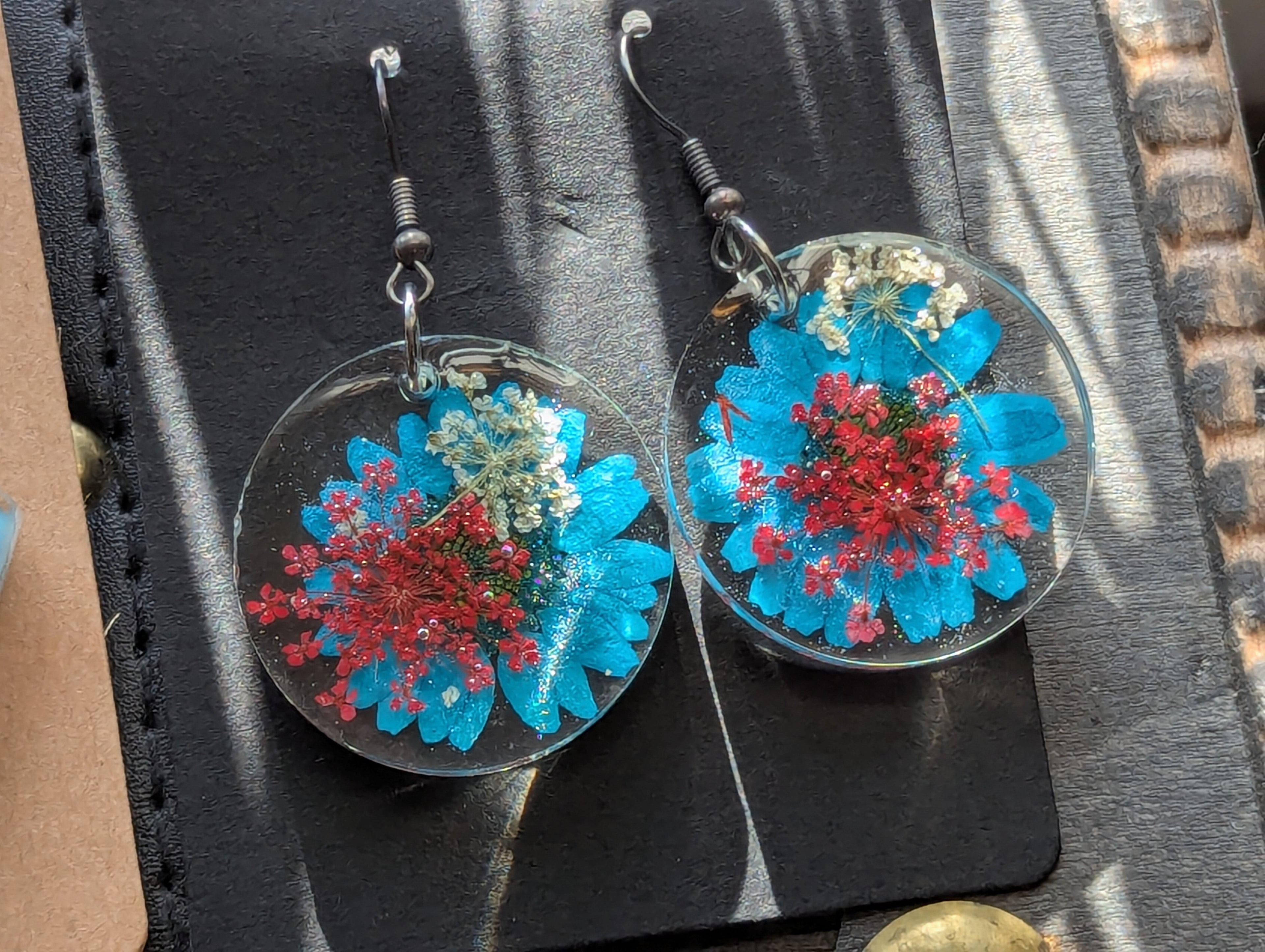 Flower earrings small