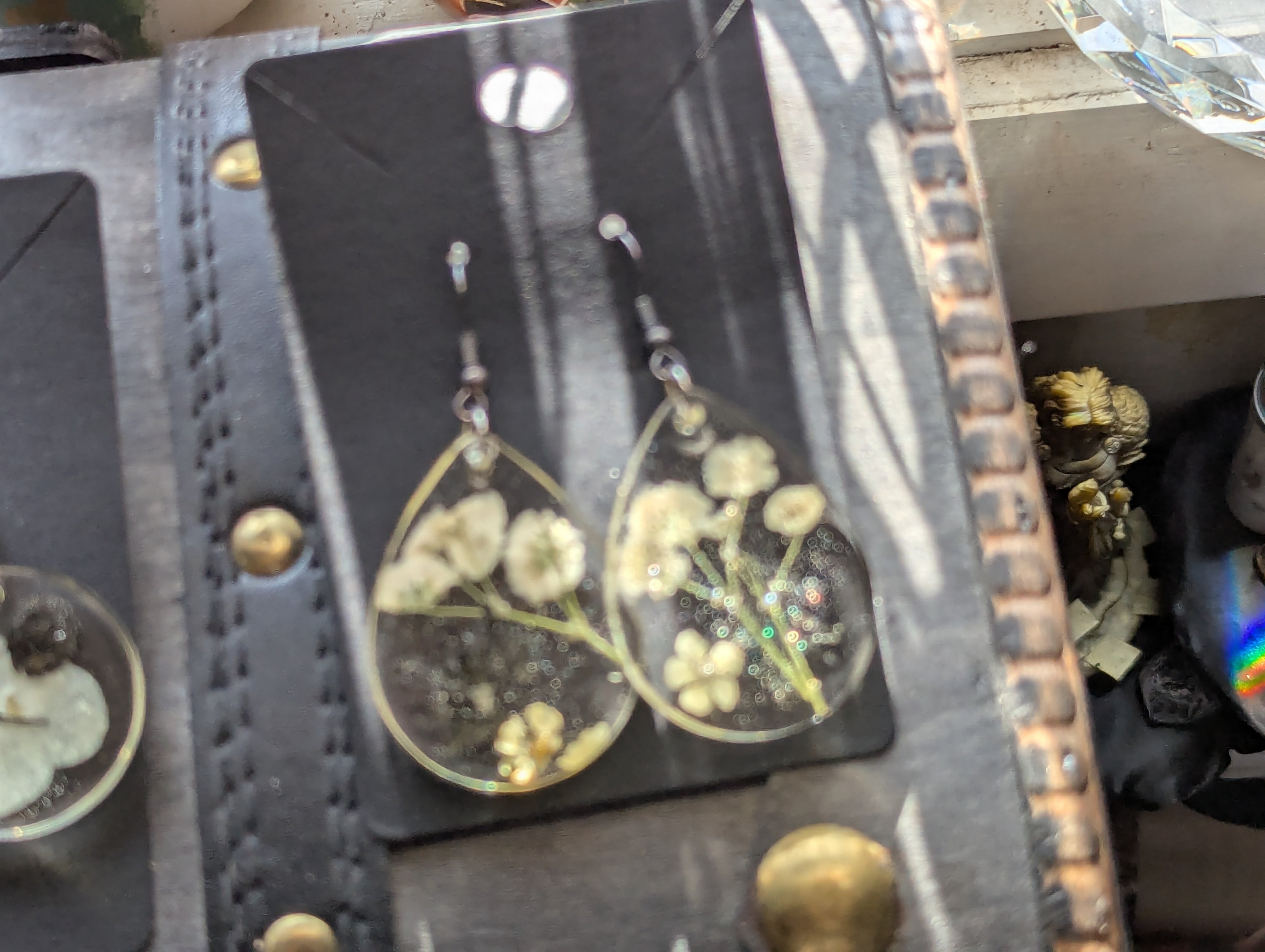 Flower earrings small