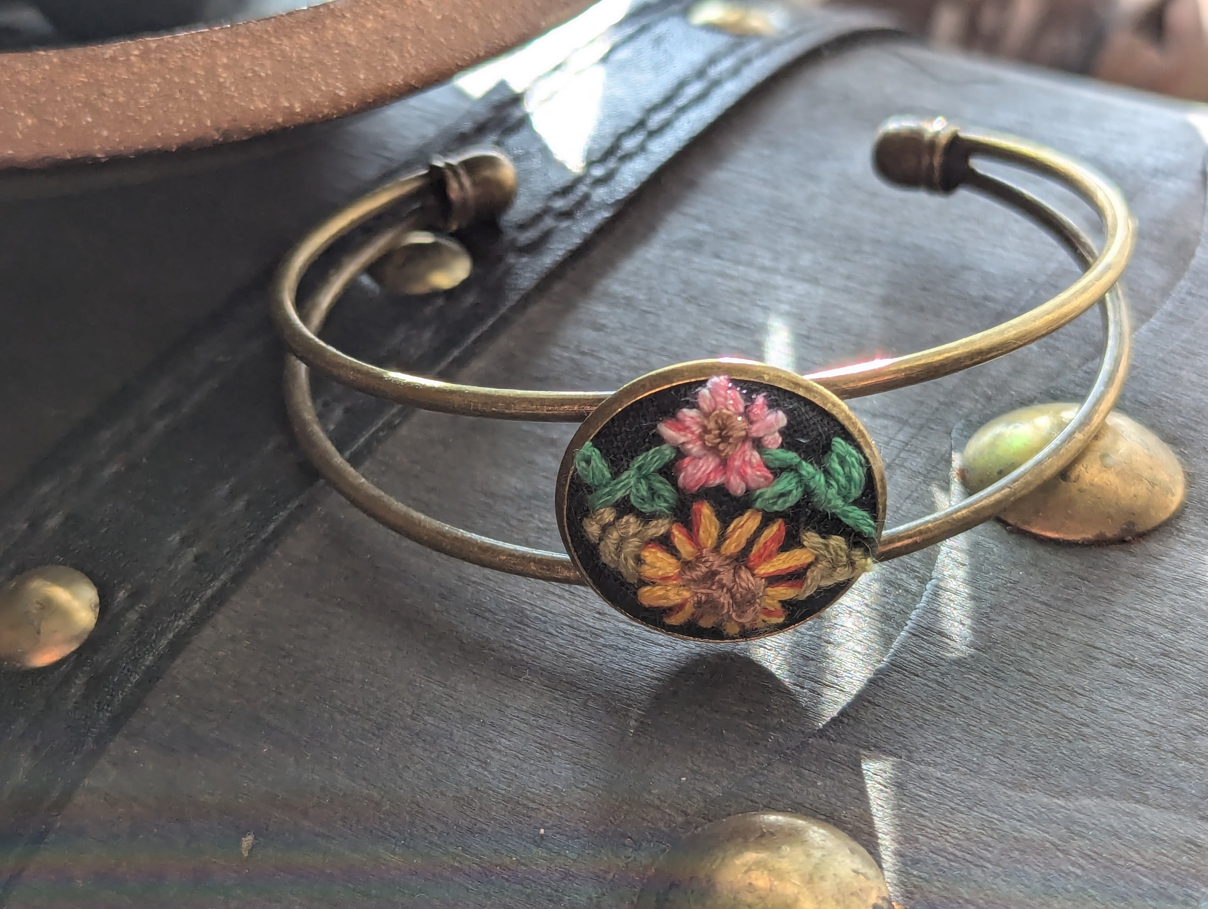 Embroidered Bracelet