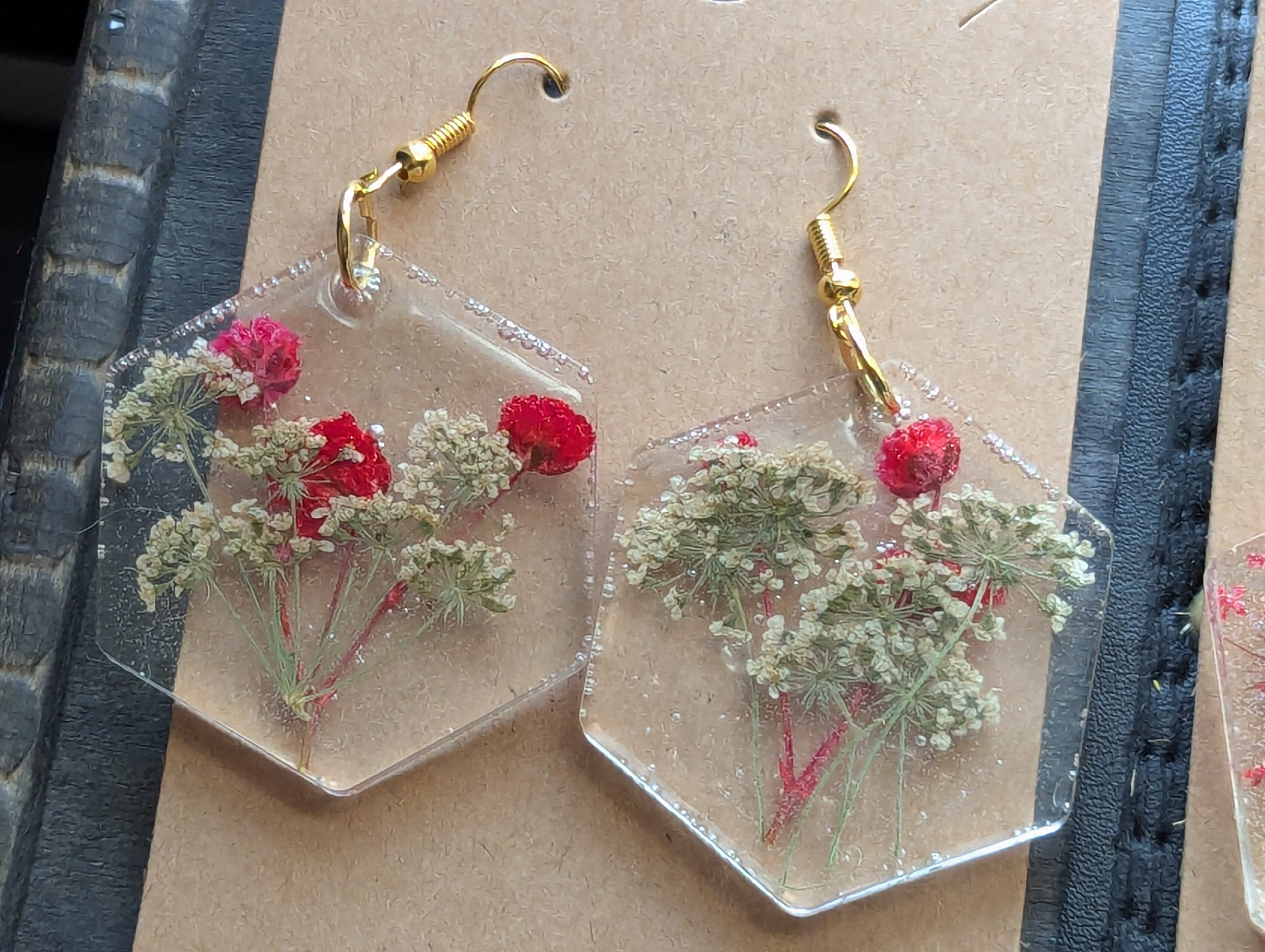 Flower earrings small