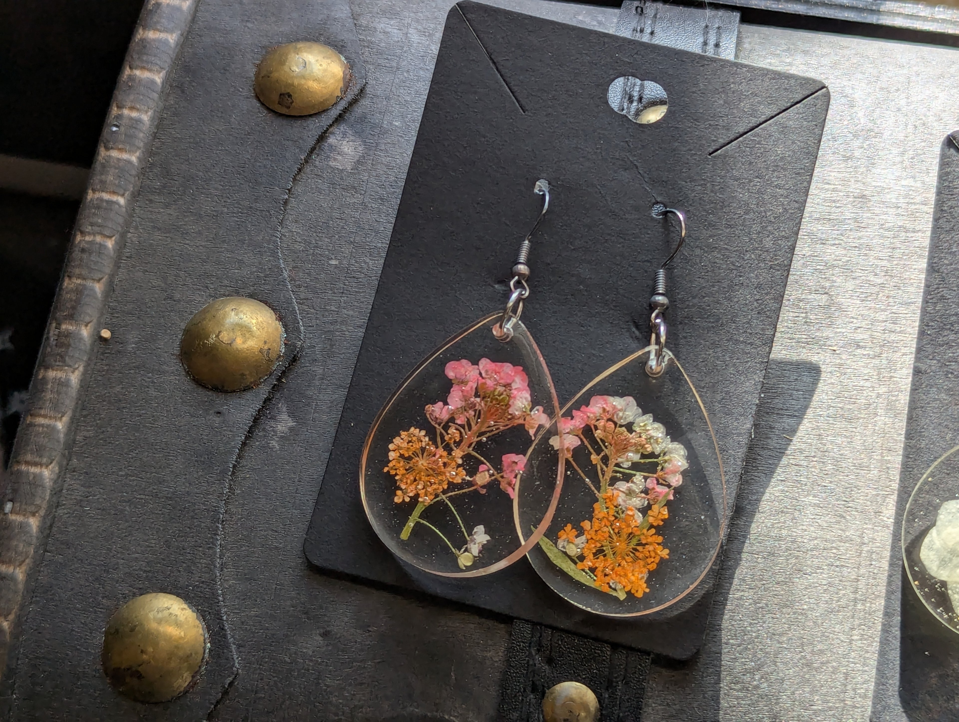 Flower earrings small