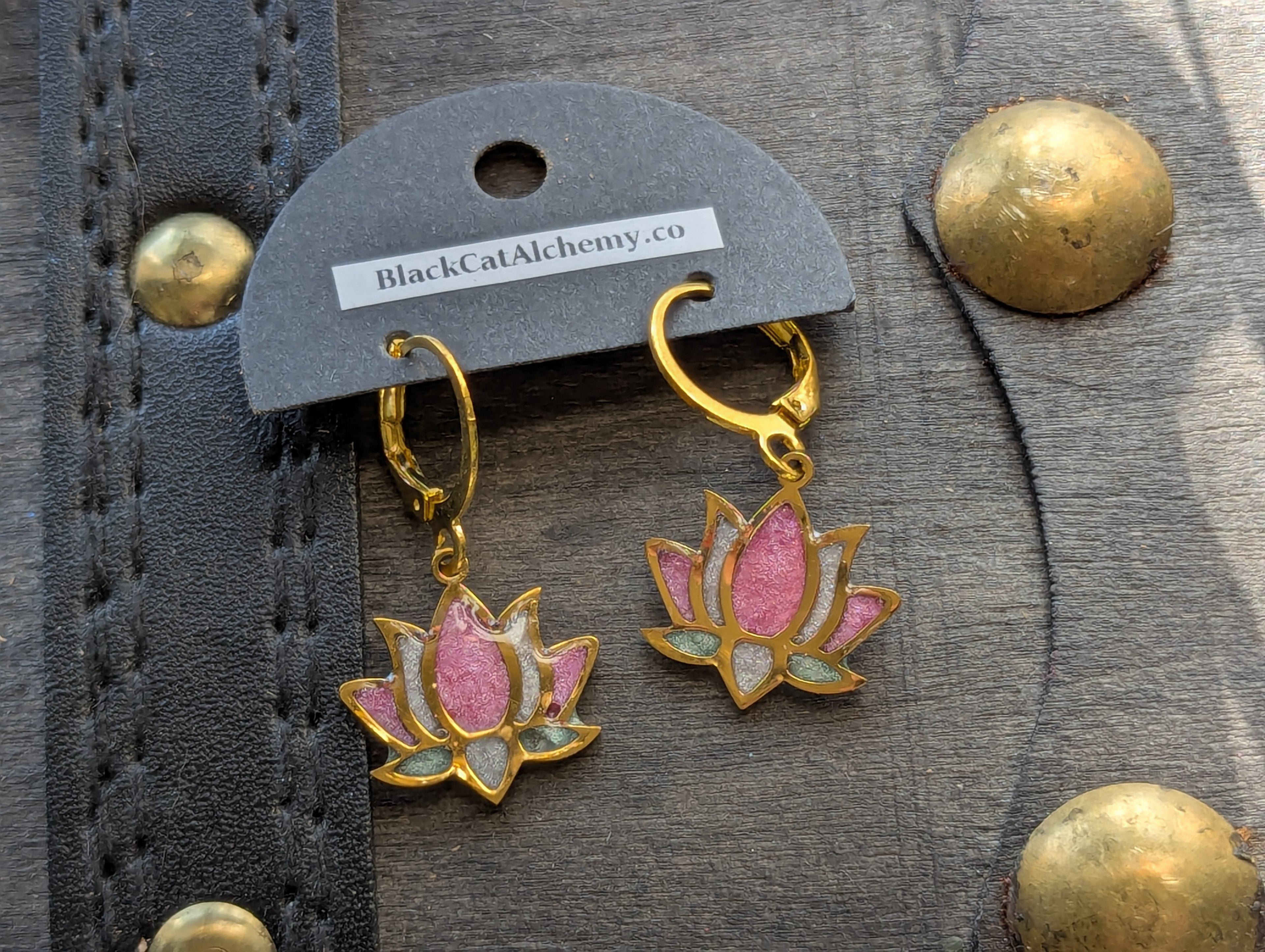 Lotus Earrings
