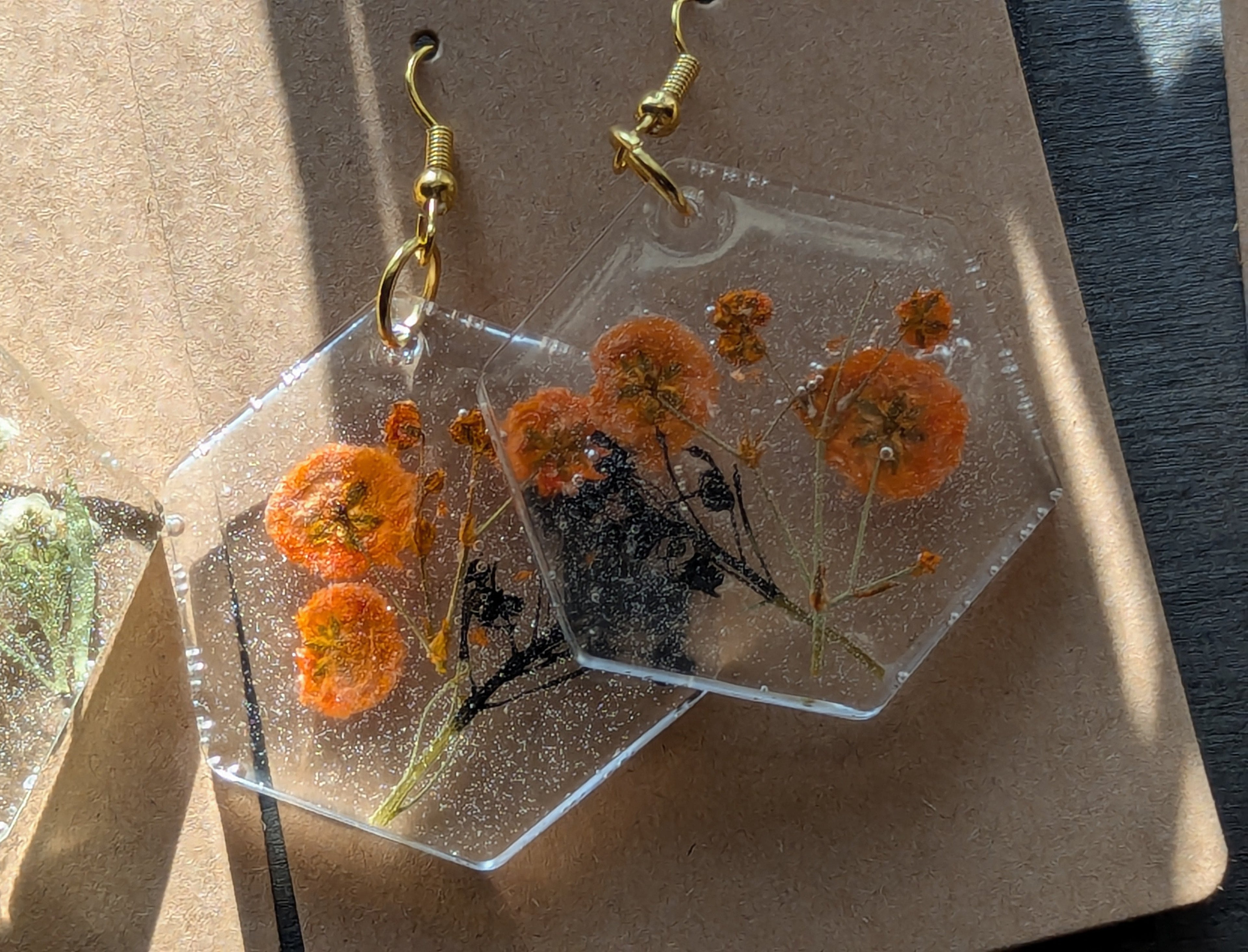 Flower earrings small
