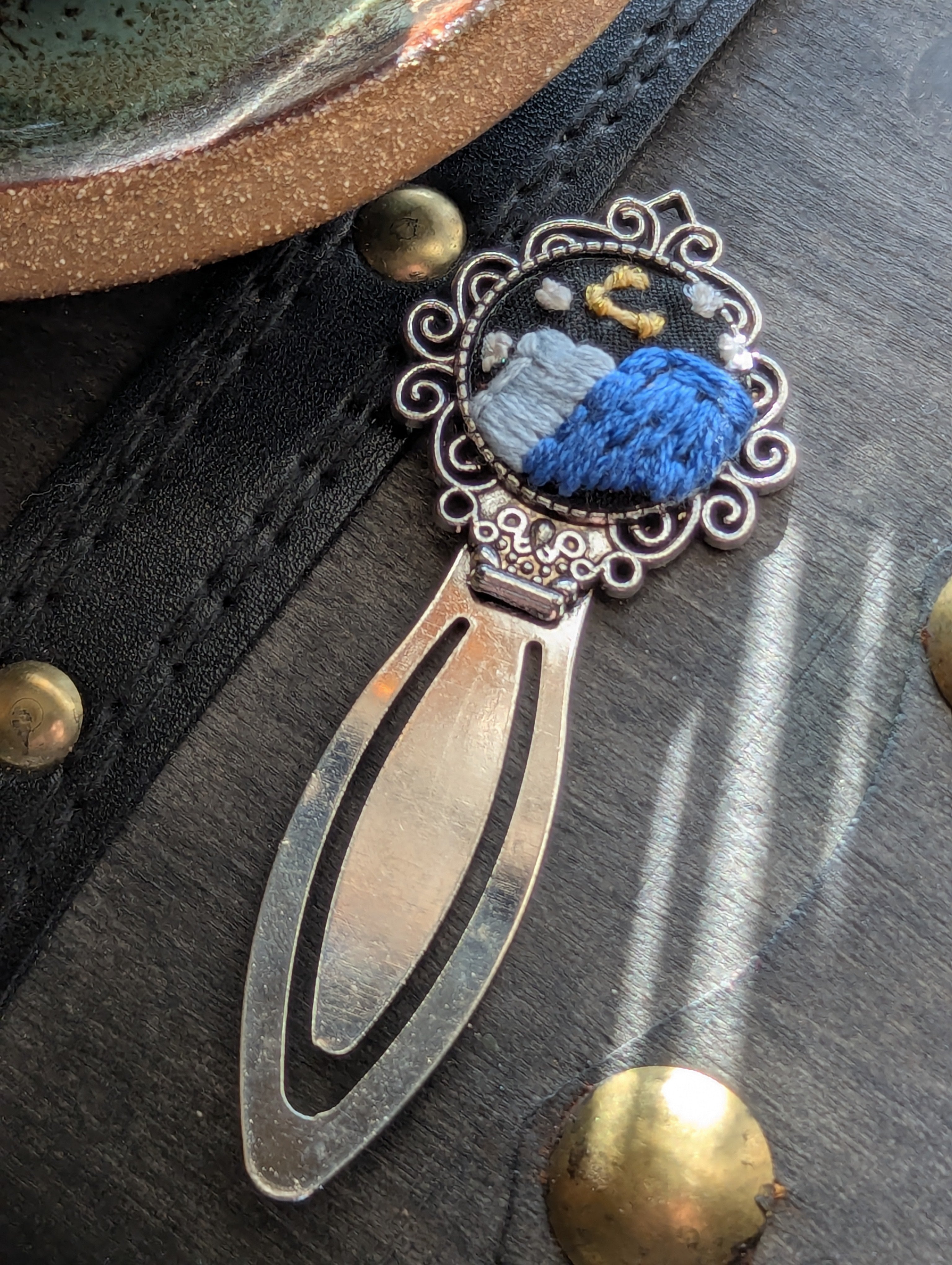 Embroidered Bookmark