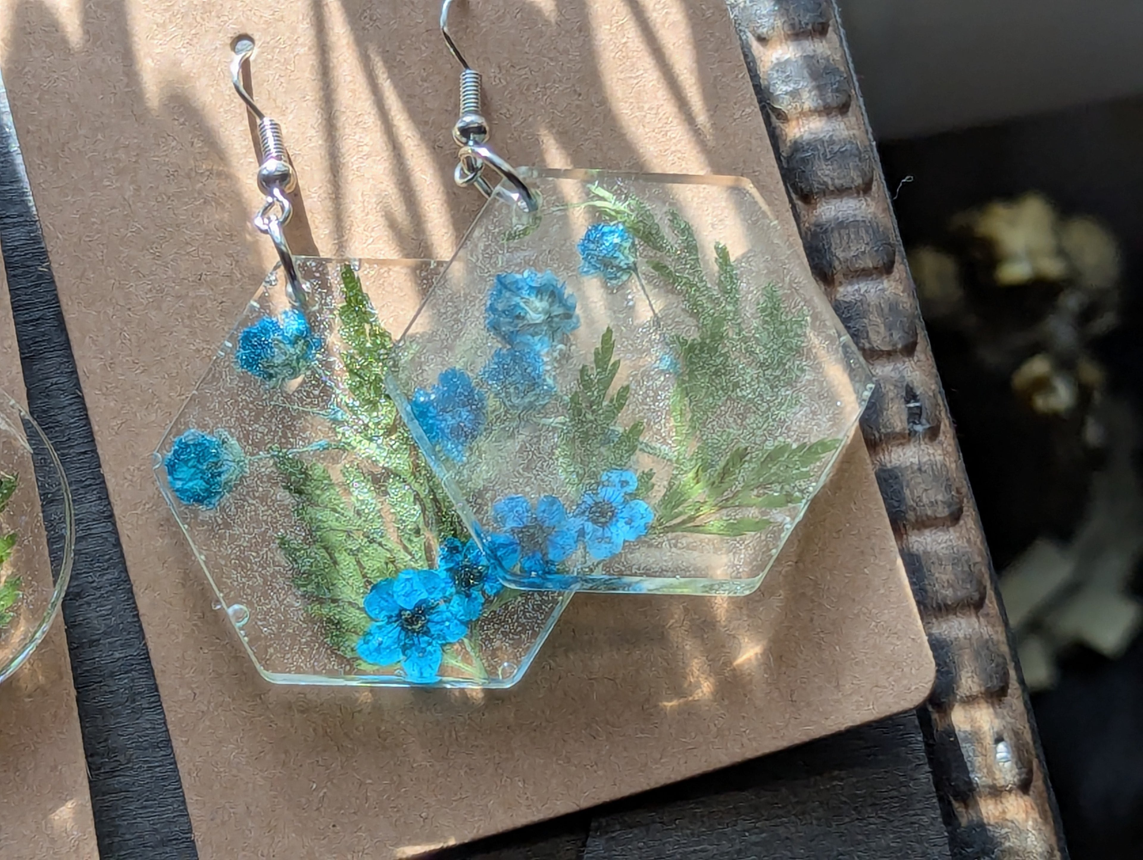 Flower earrings small