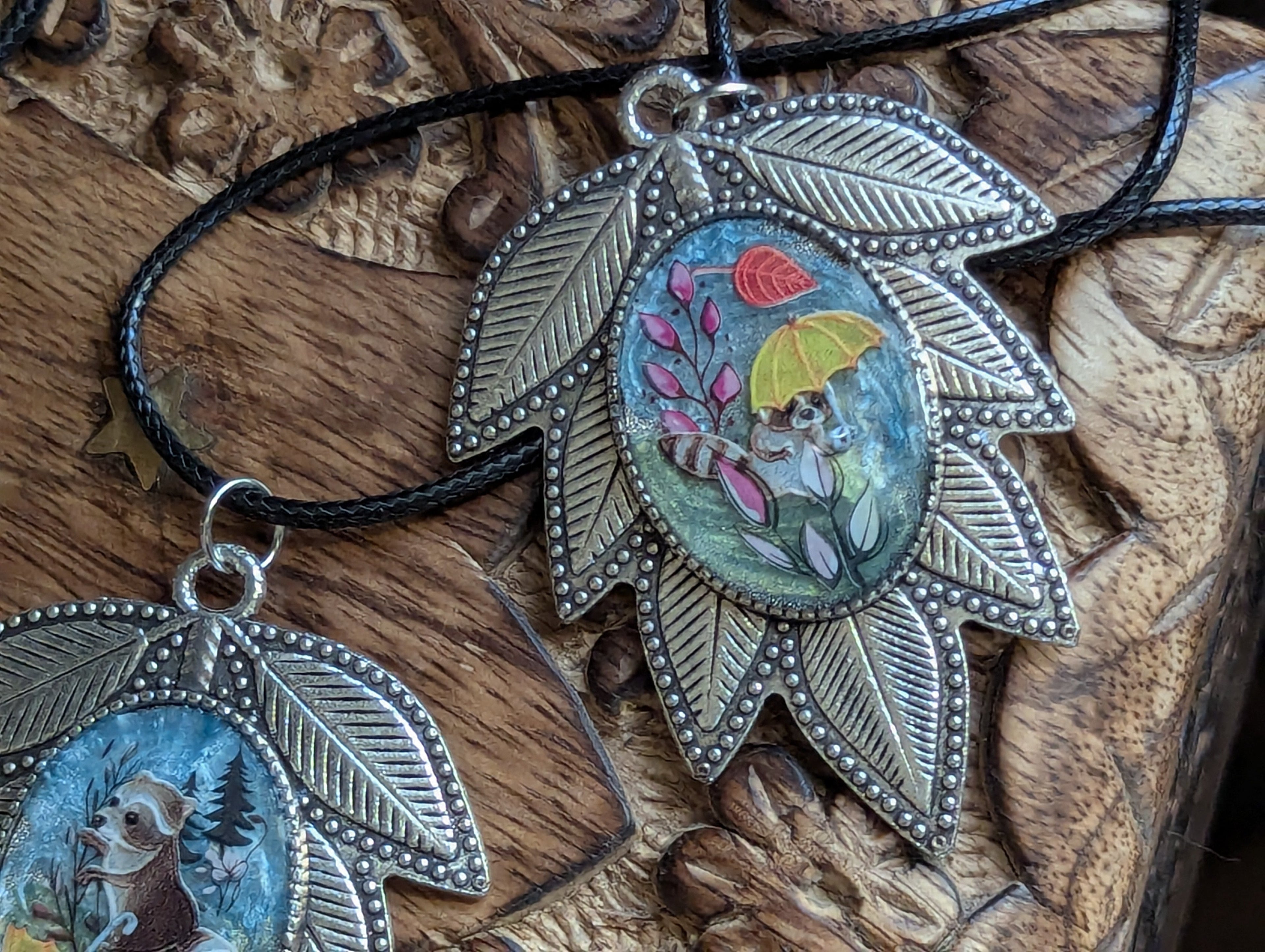 Raccoons in the garden