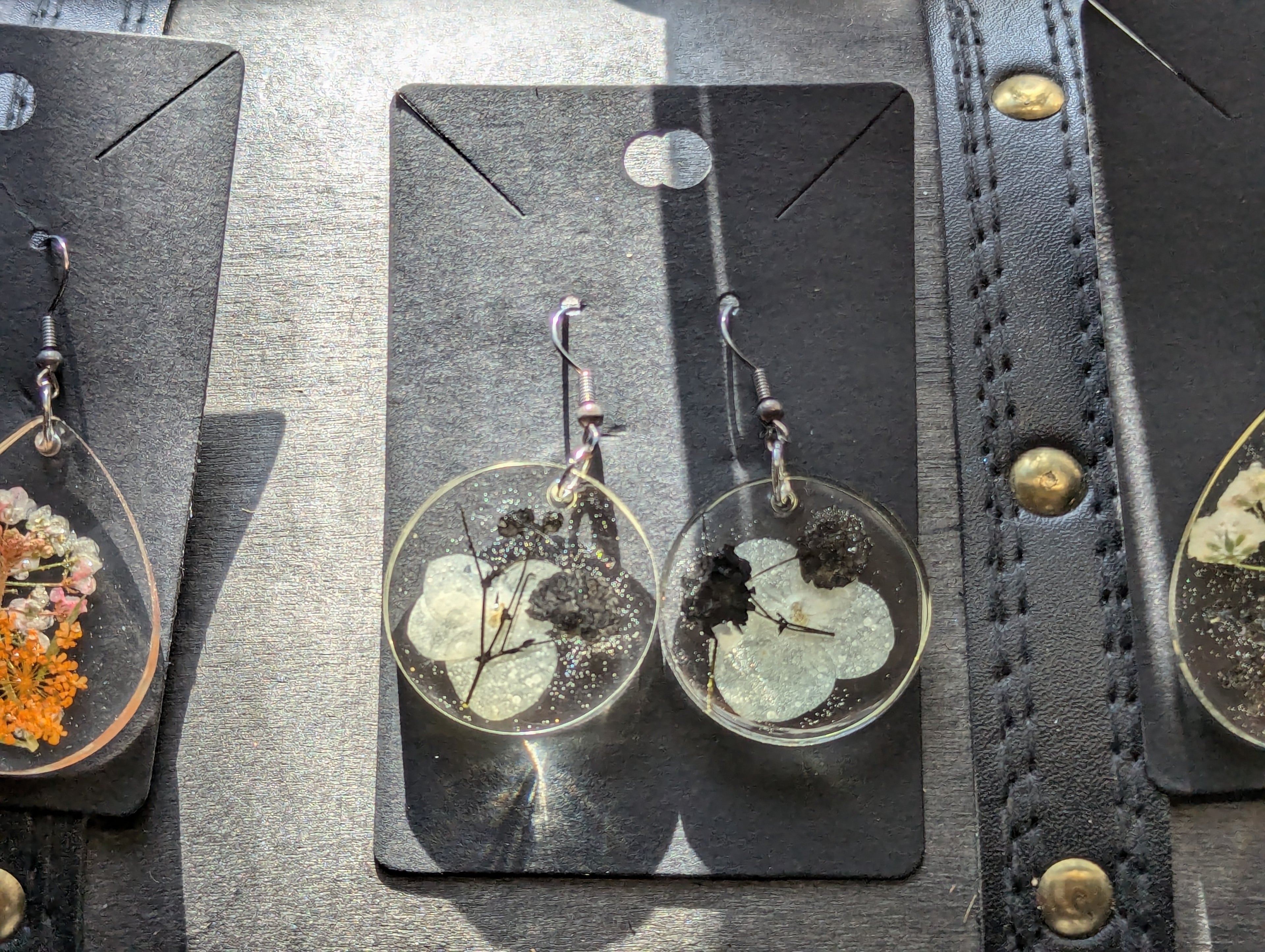 Flower earrings small