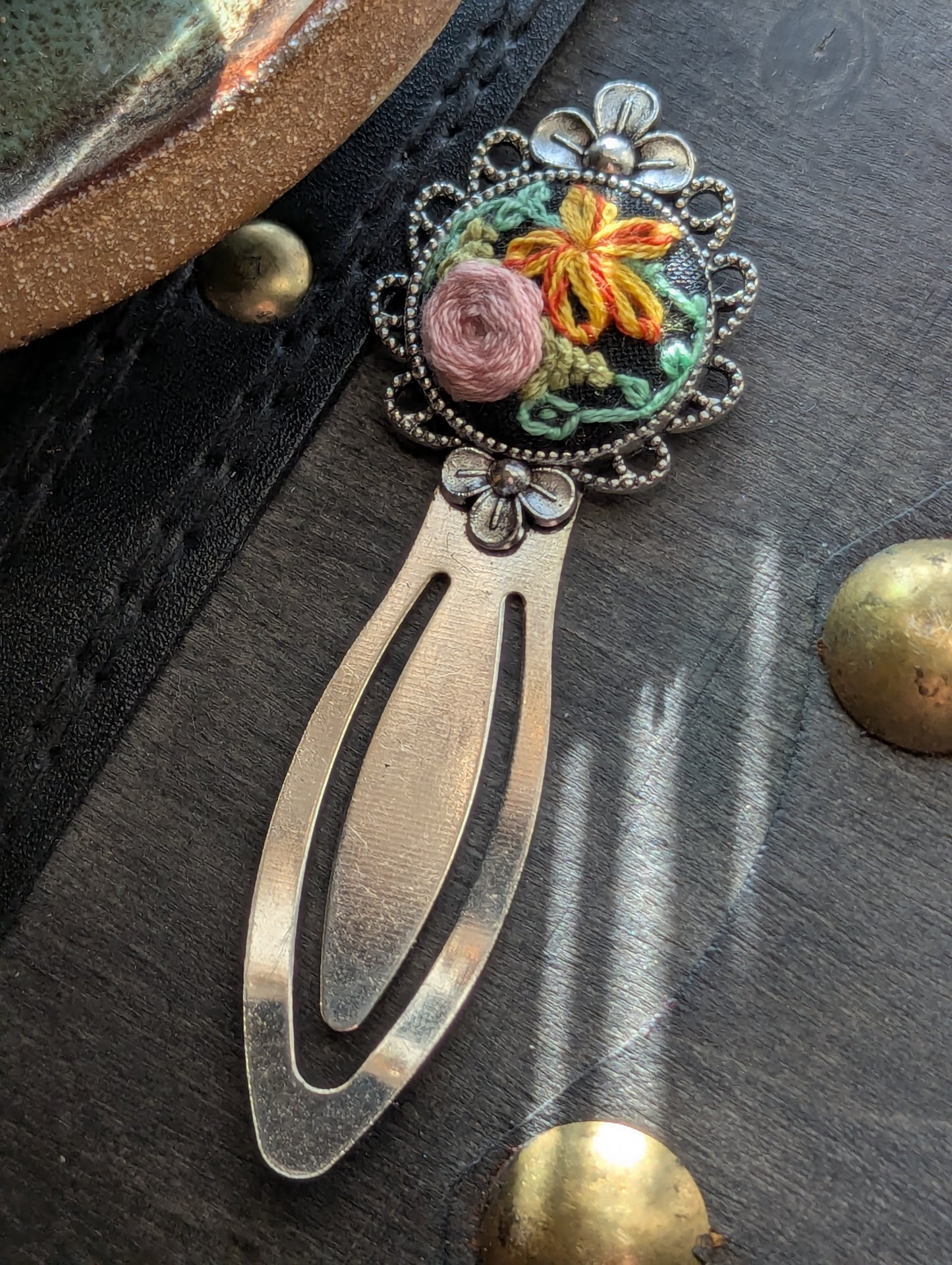 Embroidered Bookmark