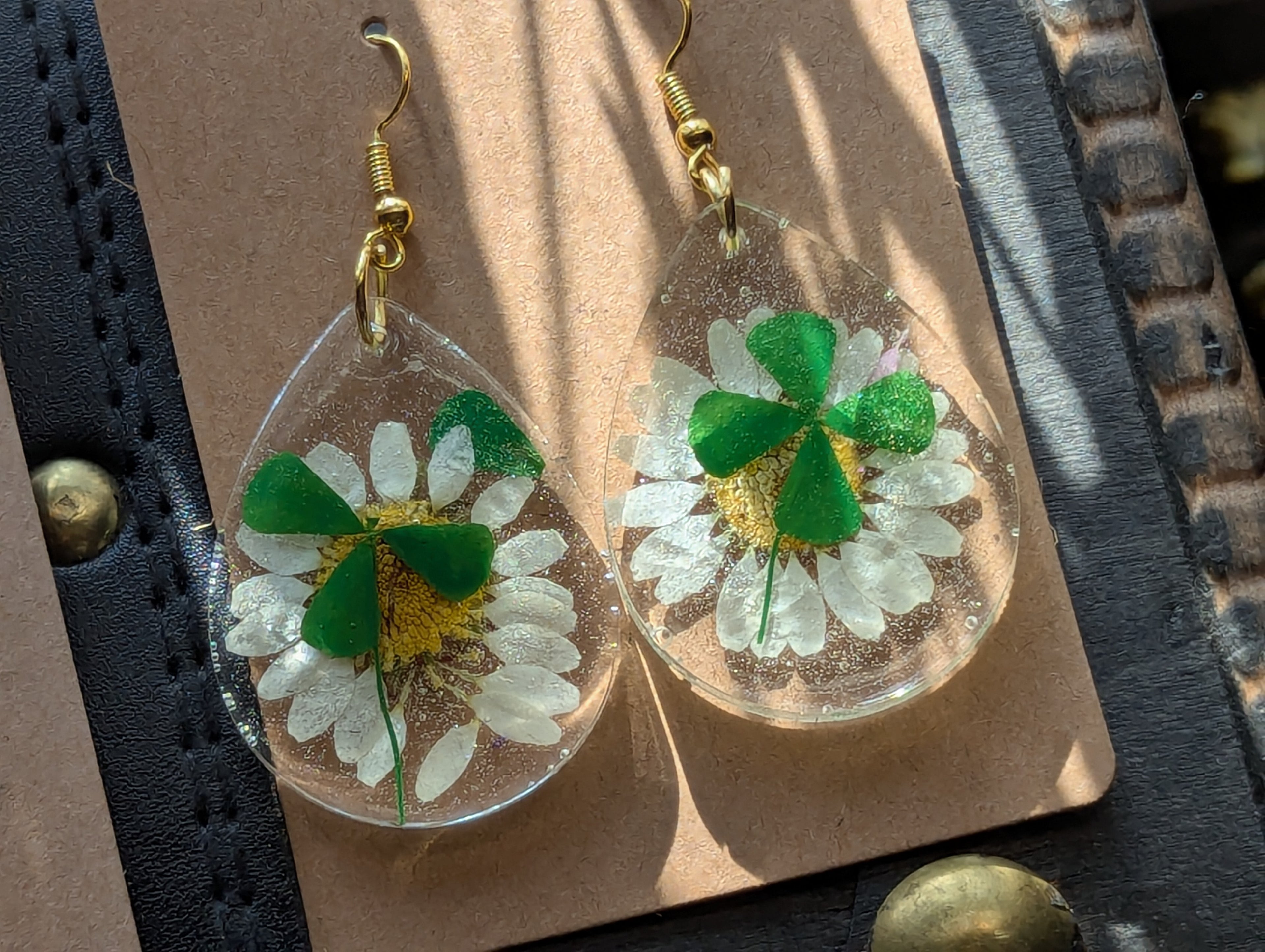 Flower earrings small