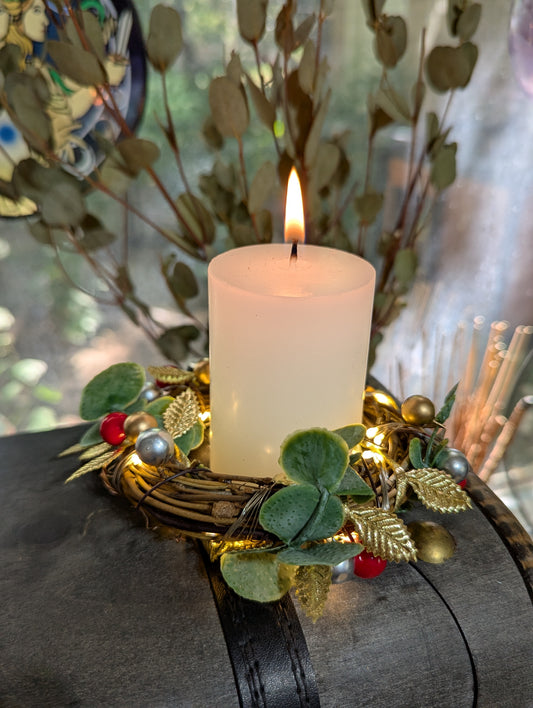 Candle Wreath Class