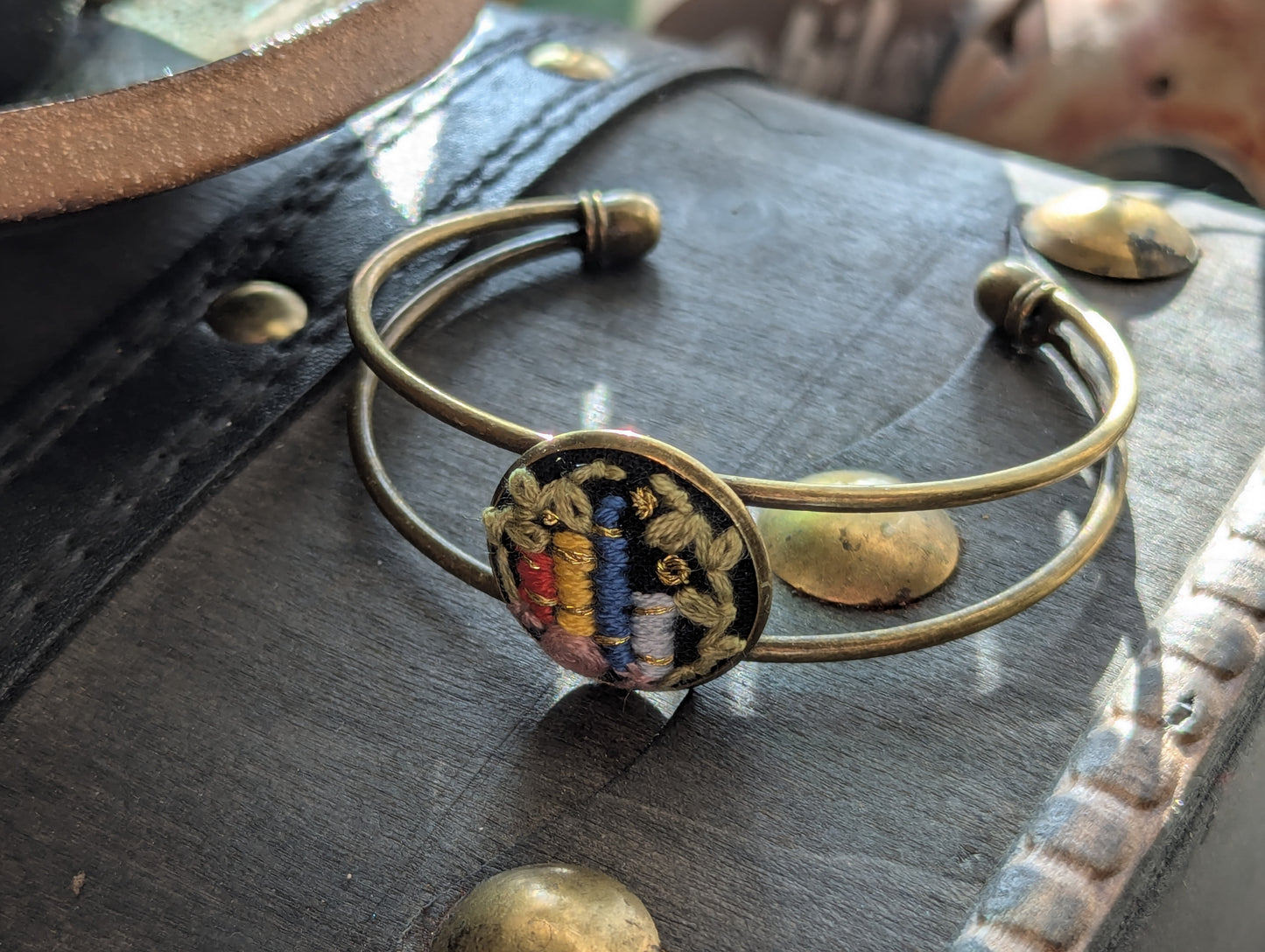 Embroidered Bracelet