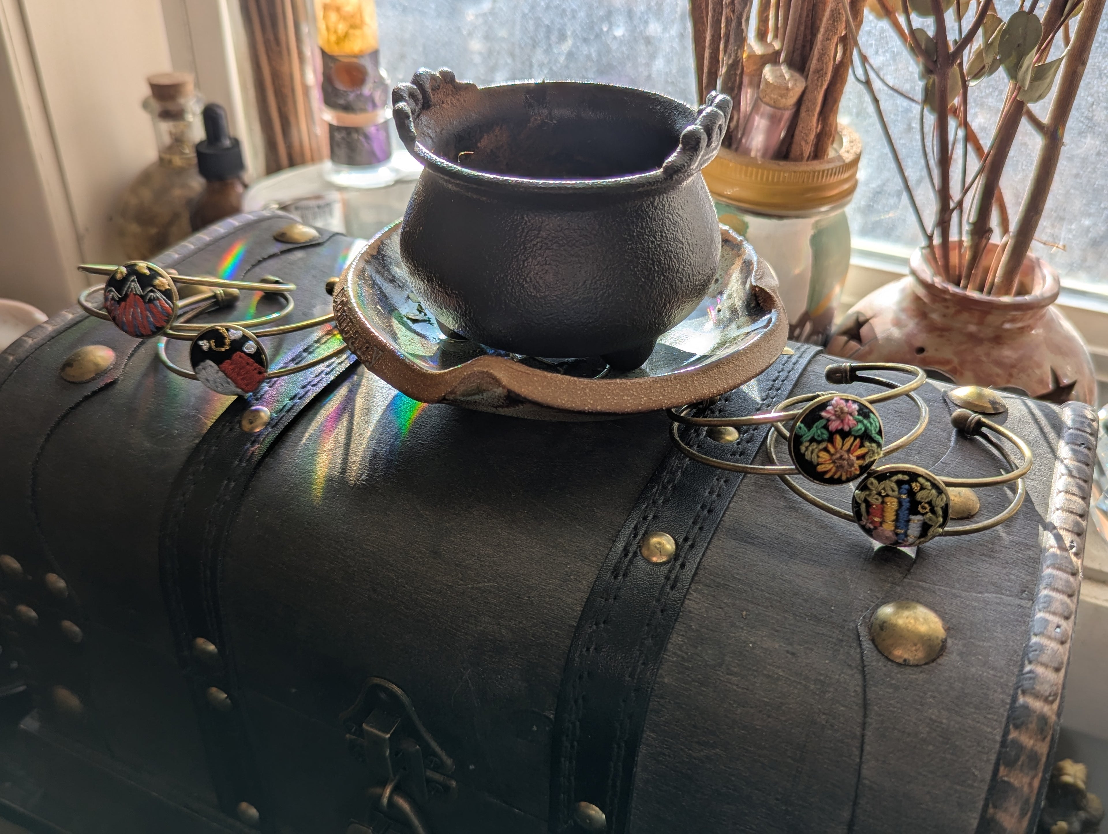 Embroidered Bracelet