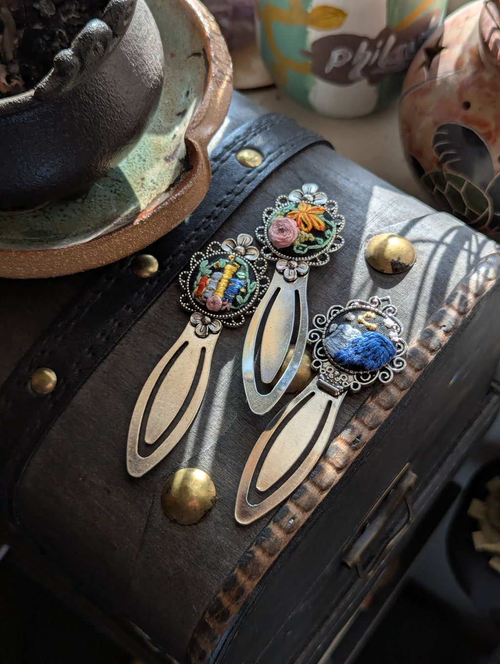 Embroidered Bookmark