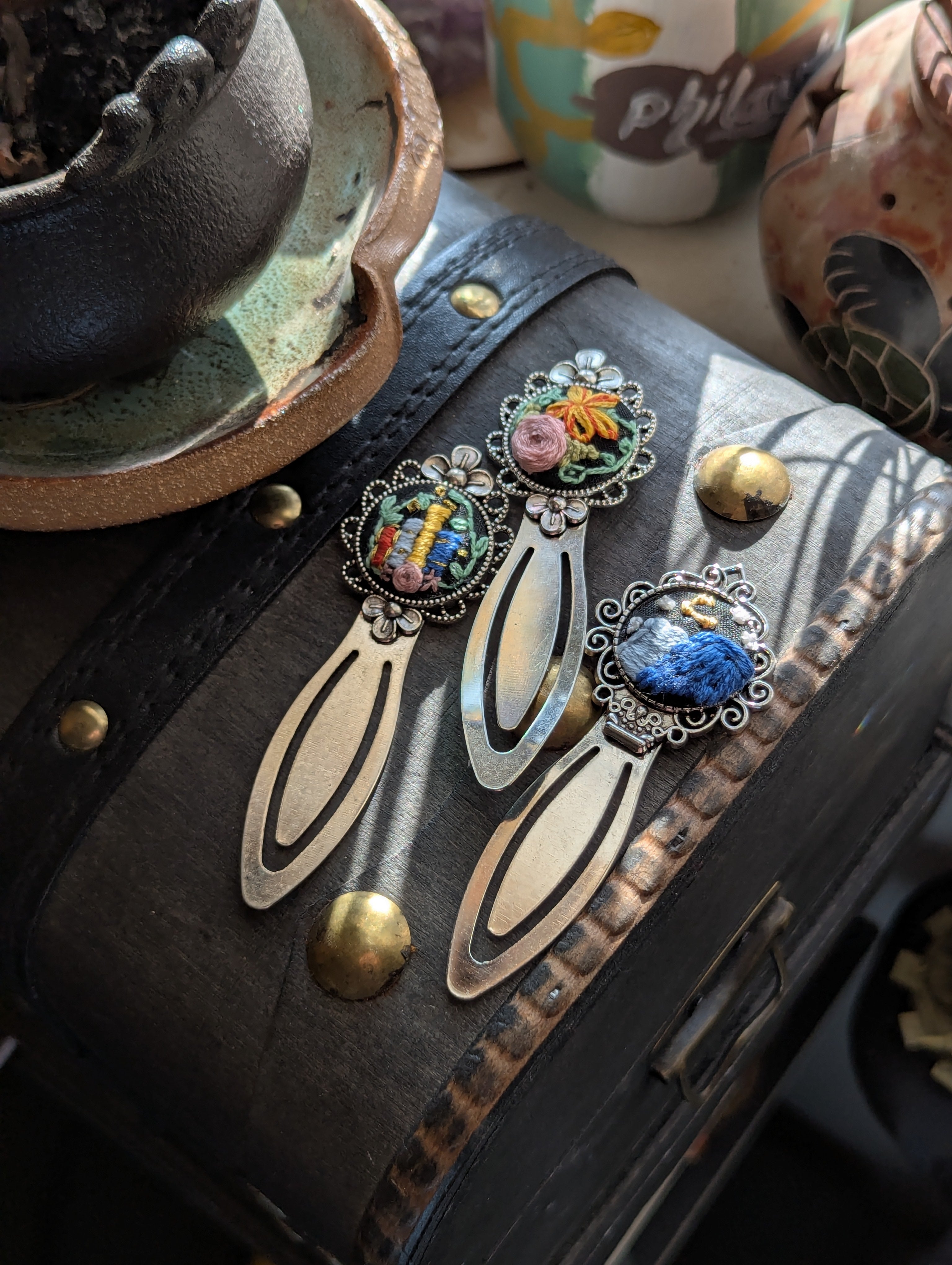 Embroidered Bookmark