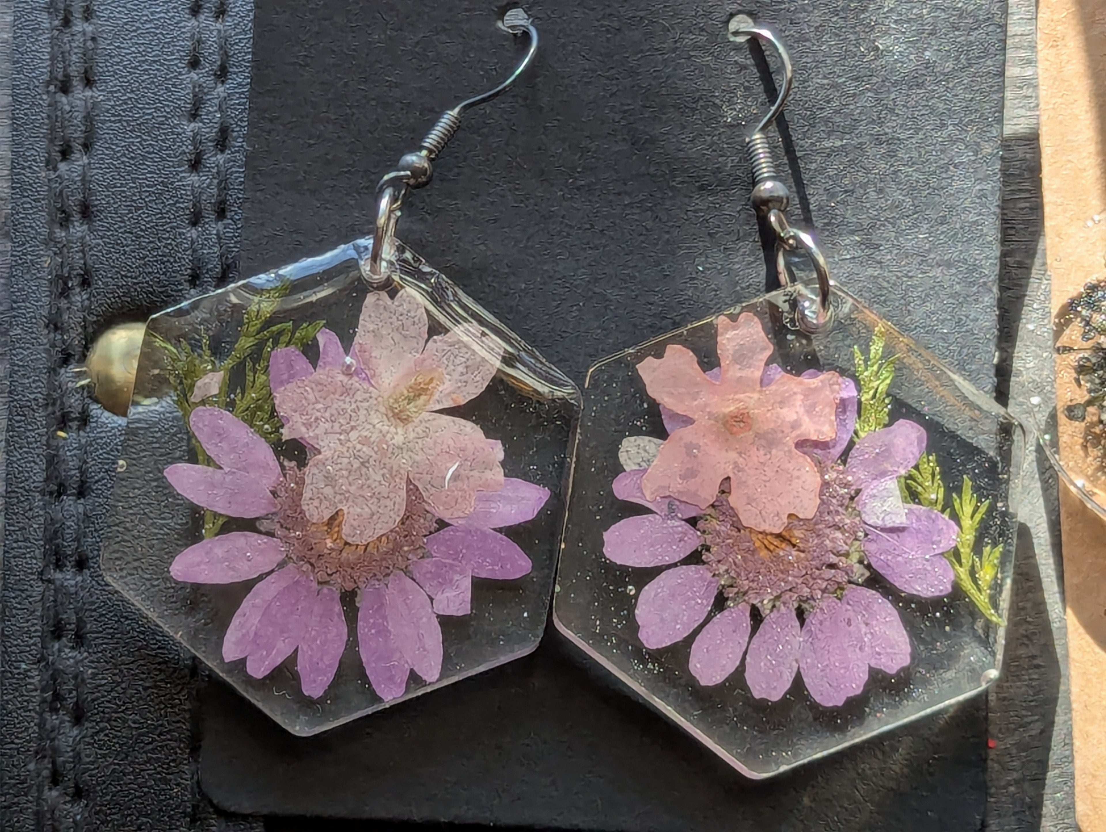 Flower earrings small