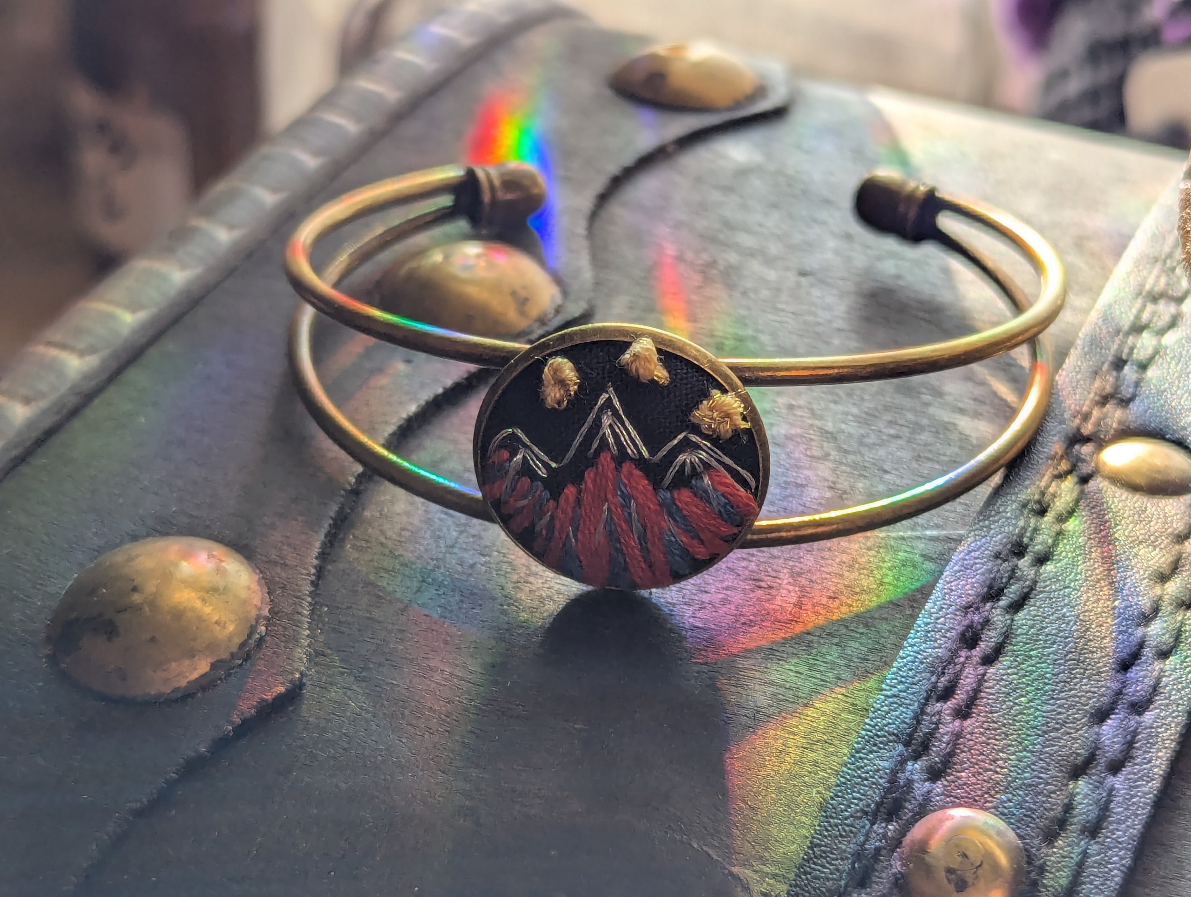 Embroidered Bracelet