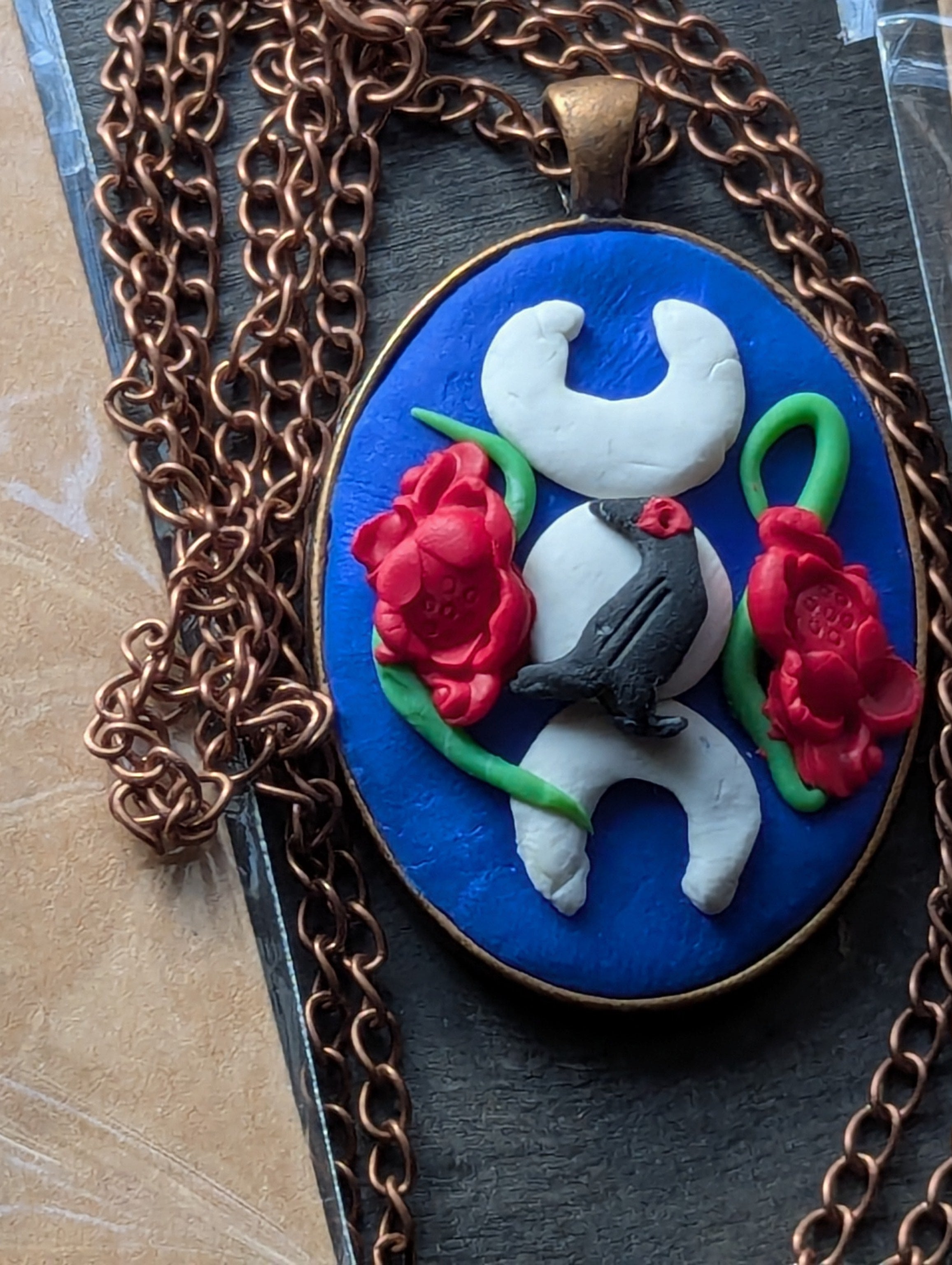 Witchy raven moon jewelry inspired by intuition and transformation