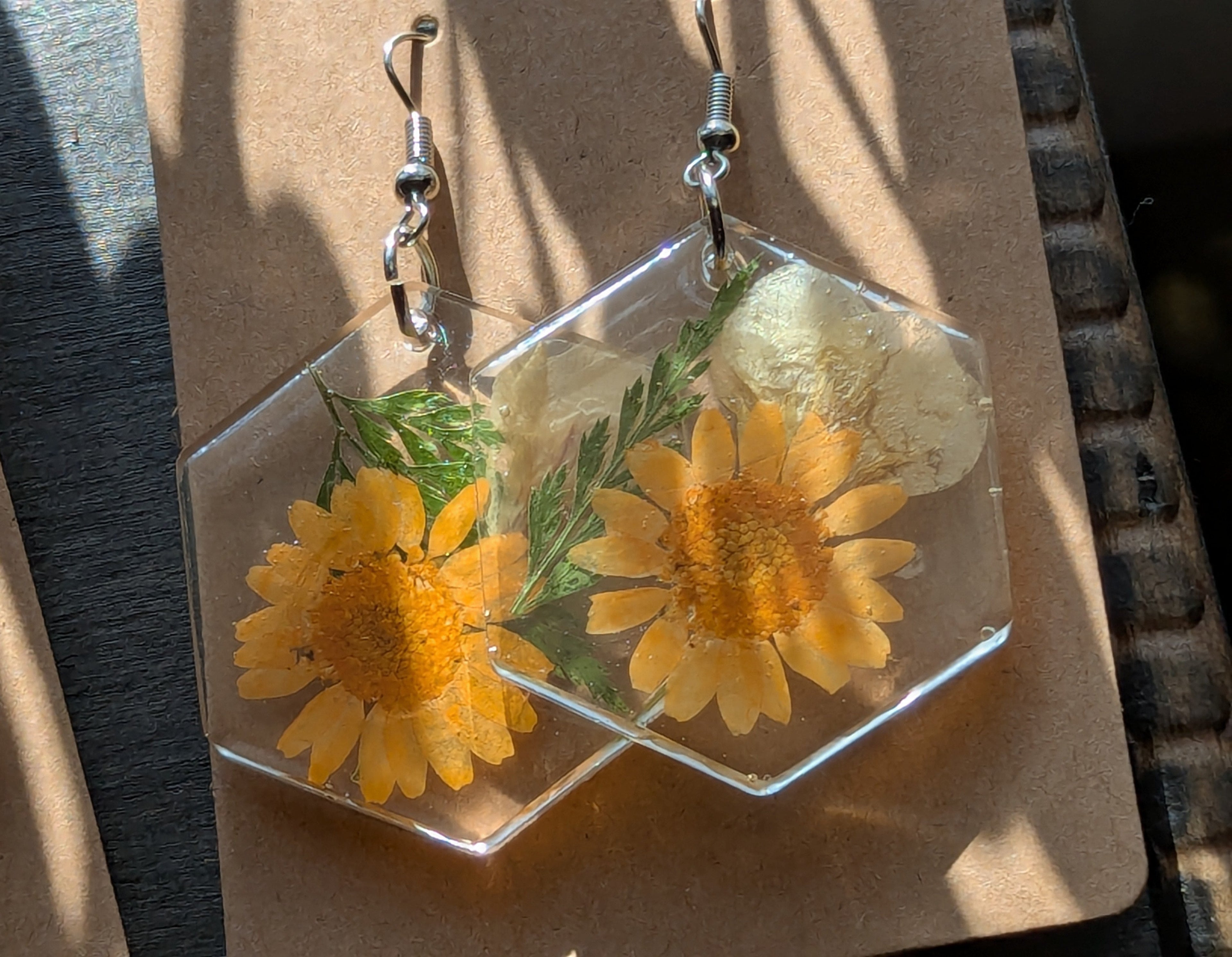 Flower earrings small