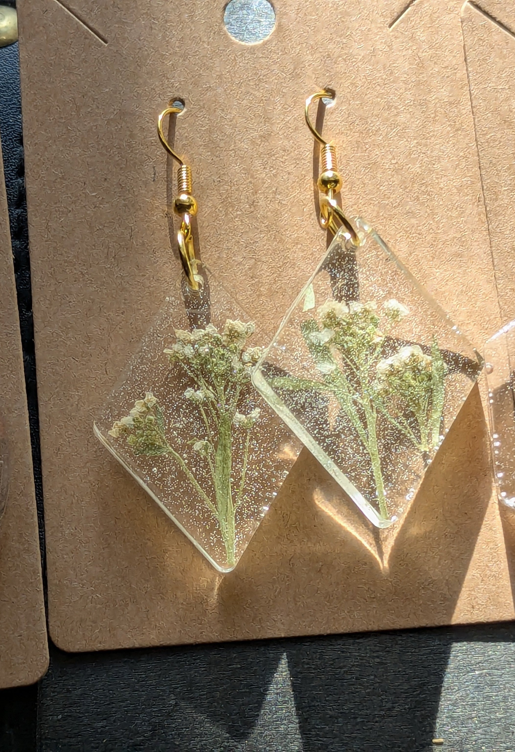 Flower earrings small