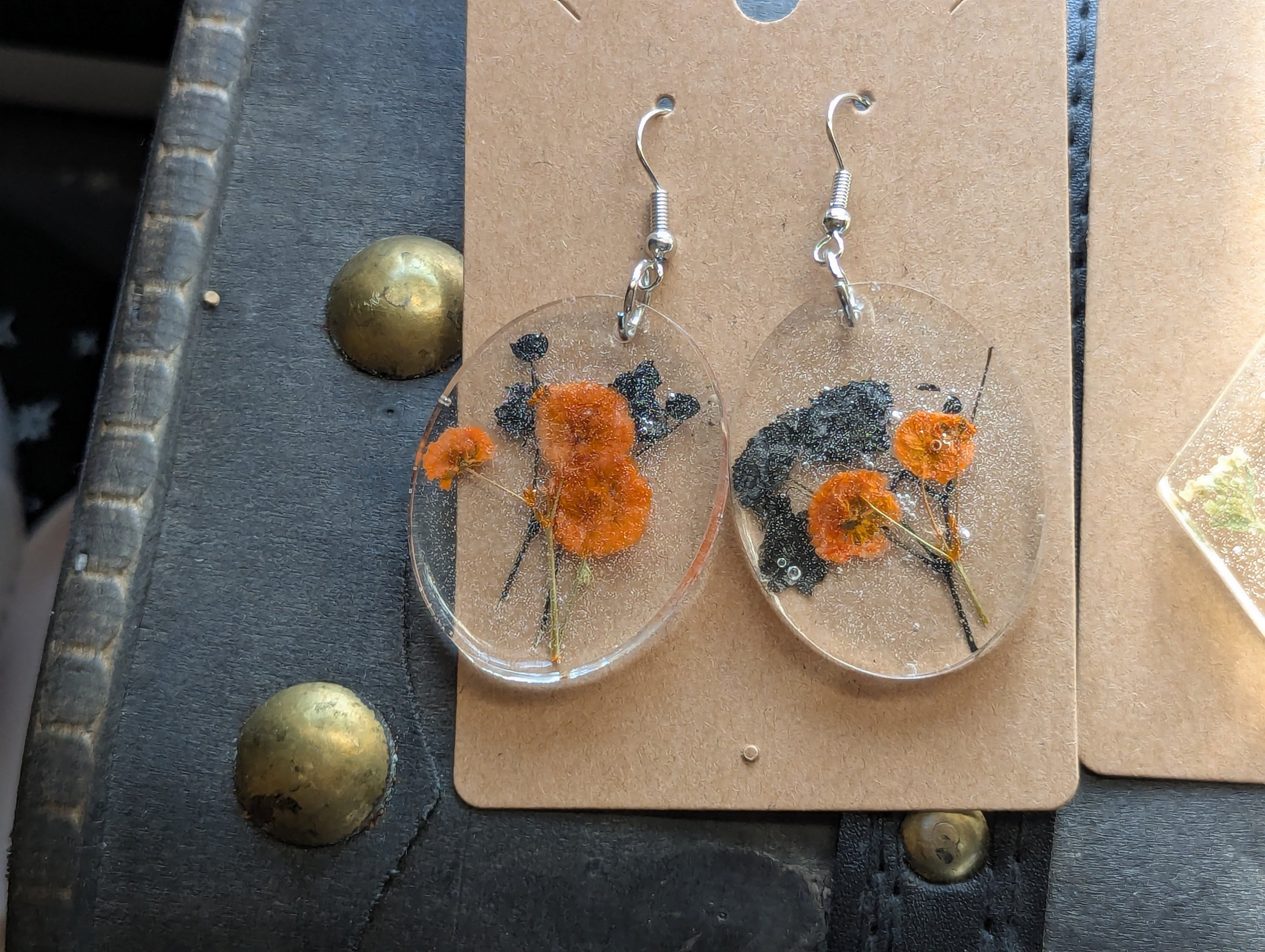 Flower earrings small