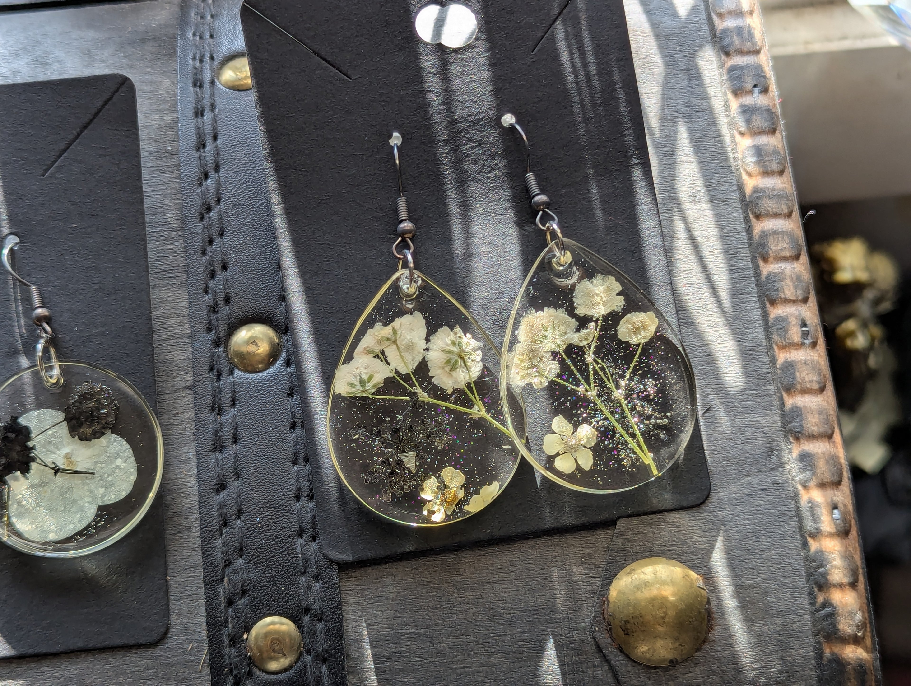 Flower earrings small