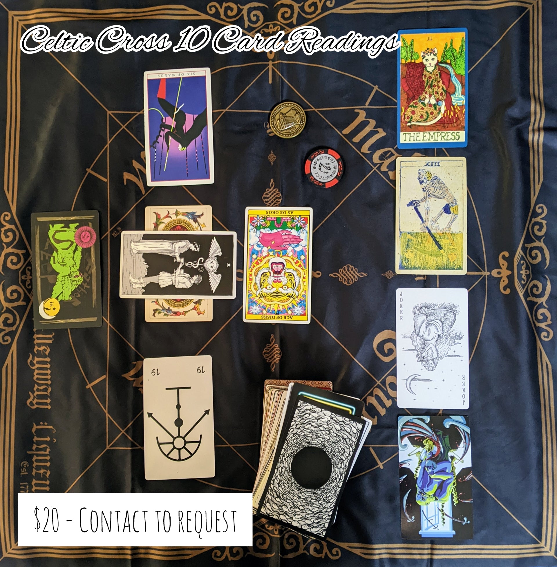 Celtic Cross Digital Readings